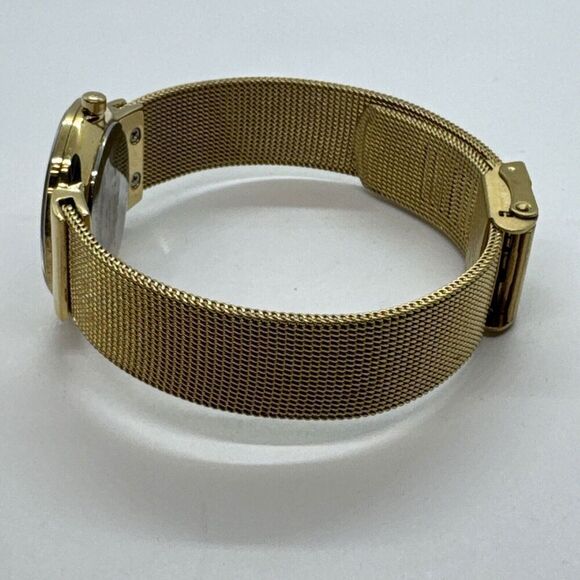 Skagen Freja 358SGGD Women's Gold Stainless Steel Analog Dial Wrist Watch JNA567 - Picture 7 of 11